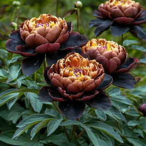 Пион Императорский Бал купить по цене от 419р. в интернет-магазине «Посадика» с доставкой почтой в в Североуральске и по всей России – [изображение №1].