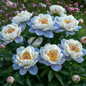 Пион Акварельный Этюд купить по цене от 806р. в интернет-магазине «Посадика» с доставкой почтой в в Североуральске и по всей России – [изображение №1].