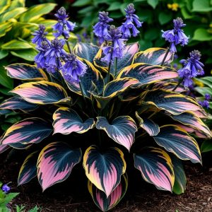 Хоста Пайн Эхо купить по цене от 699р. в интернет-магазине «Посадика» с доставкой почтой в в Североуральске и по всей России – [изображение №1].